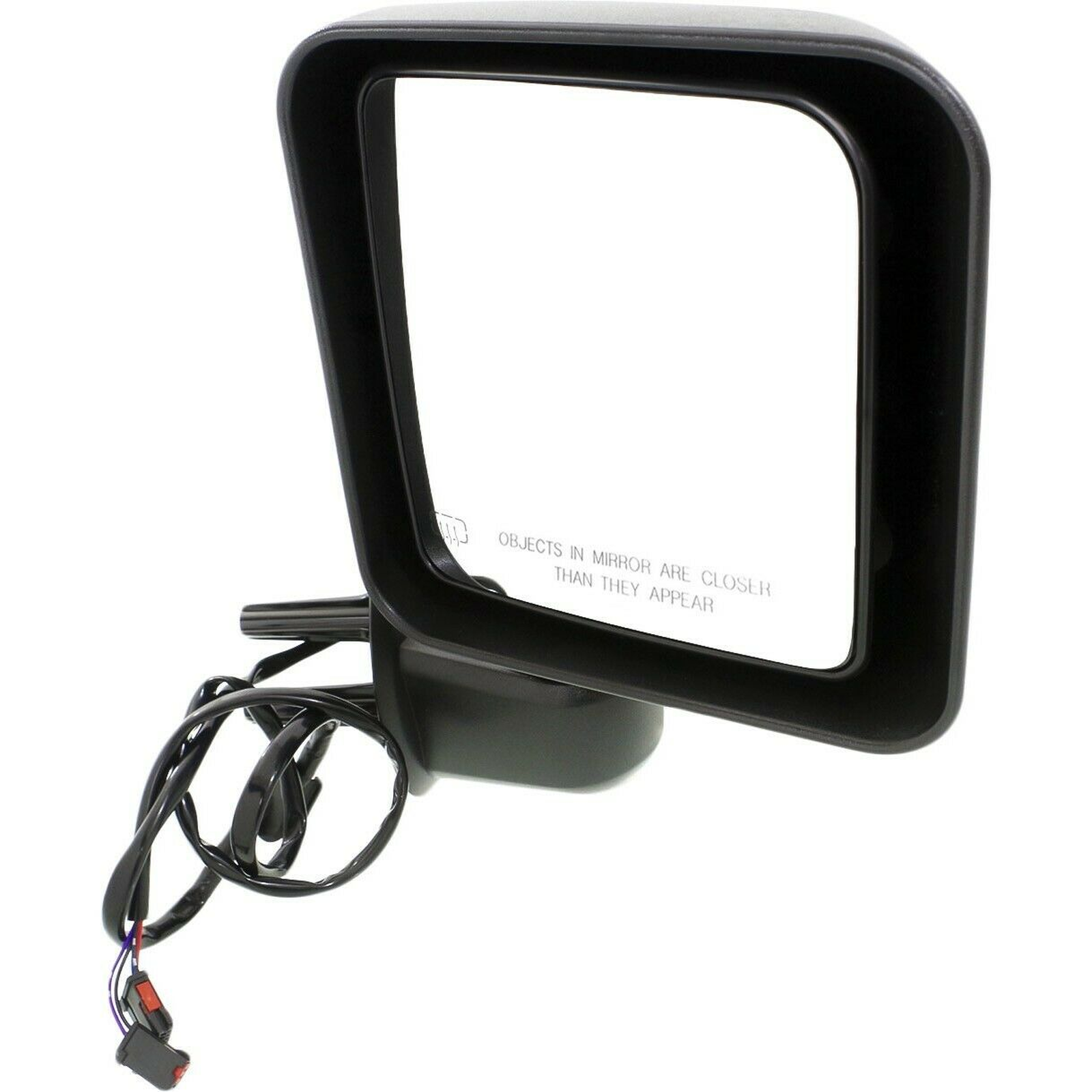 CH1321390 jeep wrangler 2015 2017 right side mirror power heated non foldable textured bla 2
