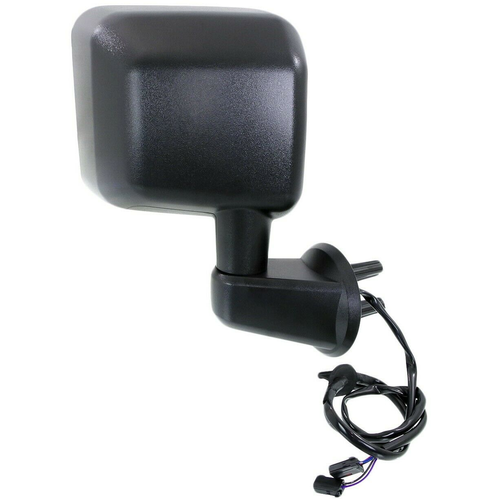 CH1321390 jeep wrangler 2015 2017 right side mirror power heated non foldable textured bla 5