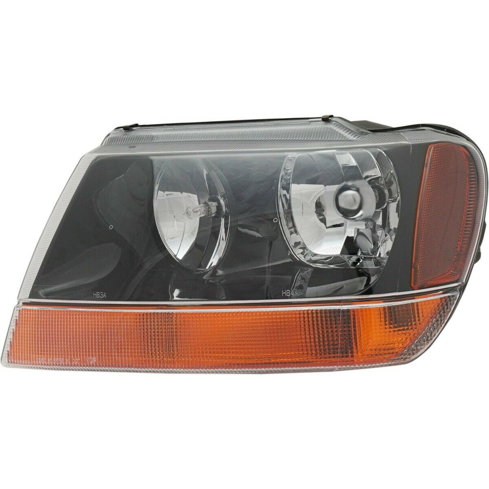 CH2502121 jeep grand cherokee 1999 2002 left headlight yellow hq ch2502121 3