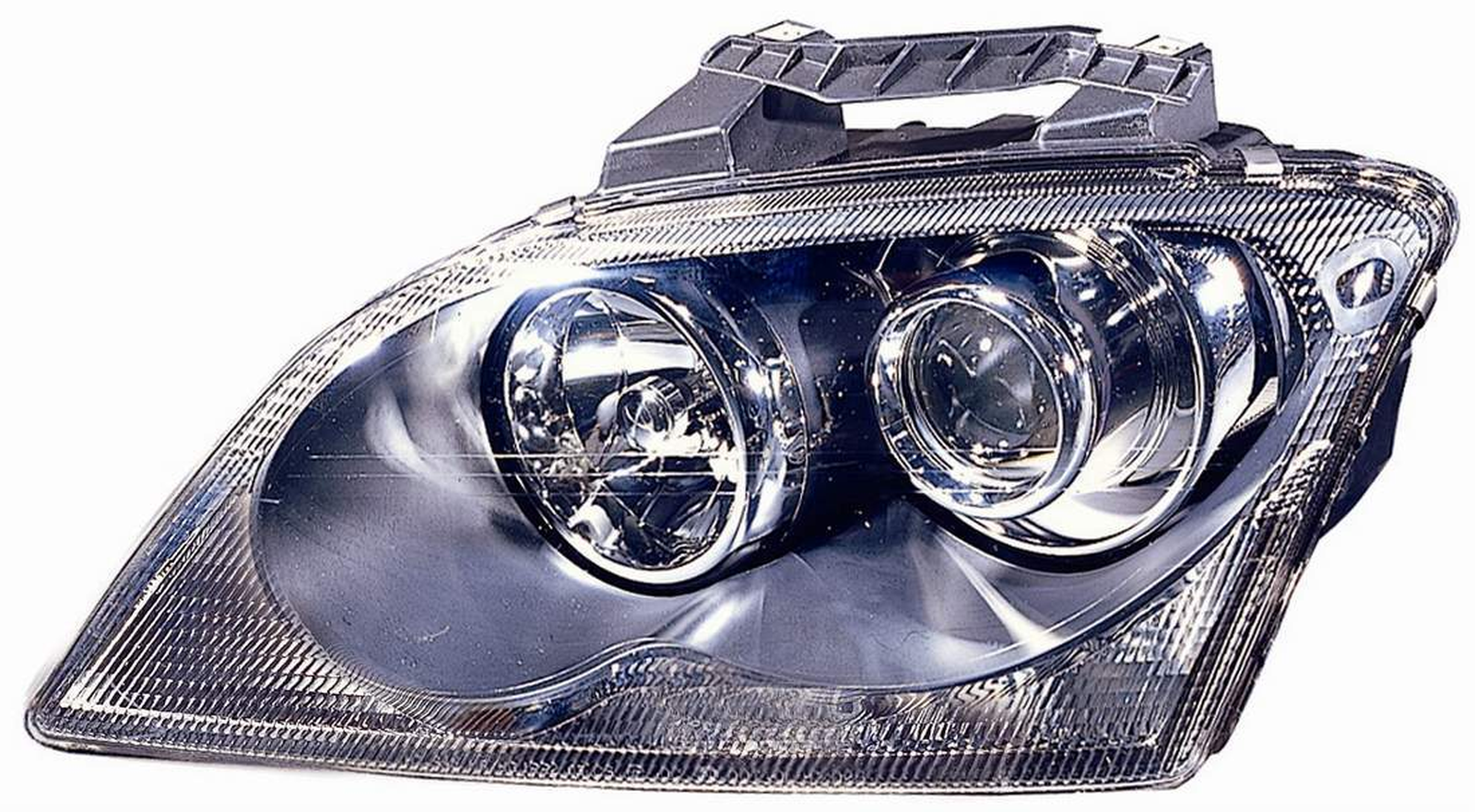 CH2502141 chrysler pacifica 2004 left headlight with projector bulb hq ch2502141 1
