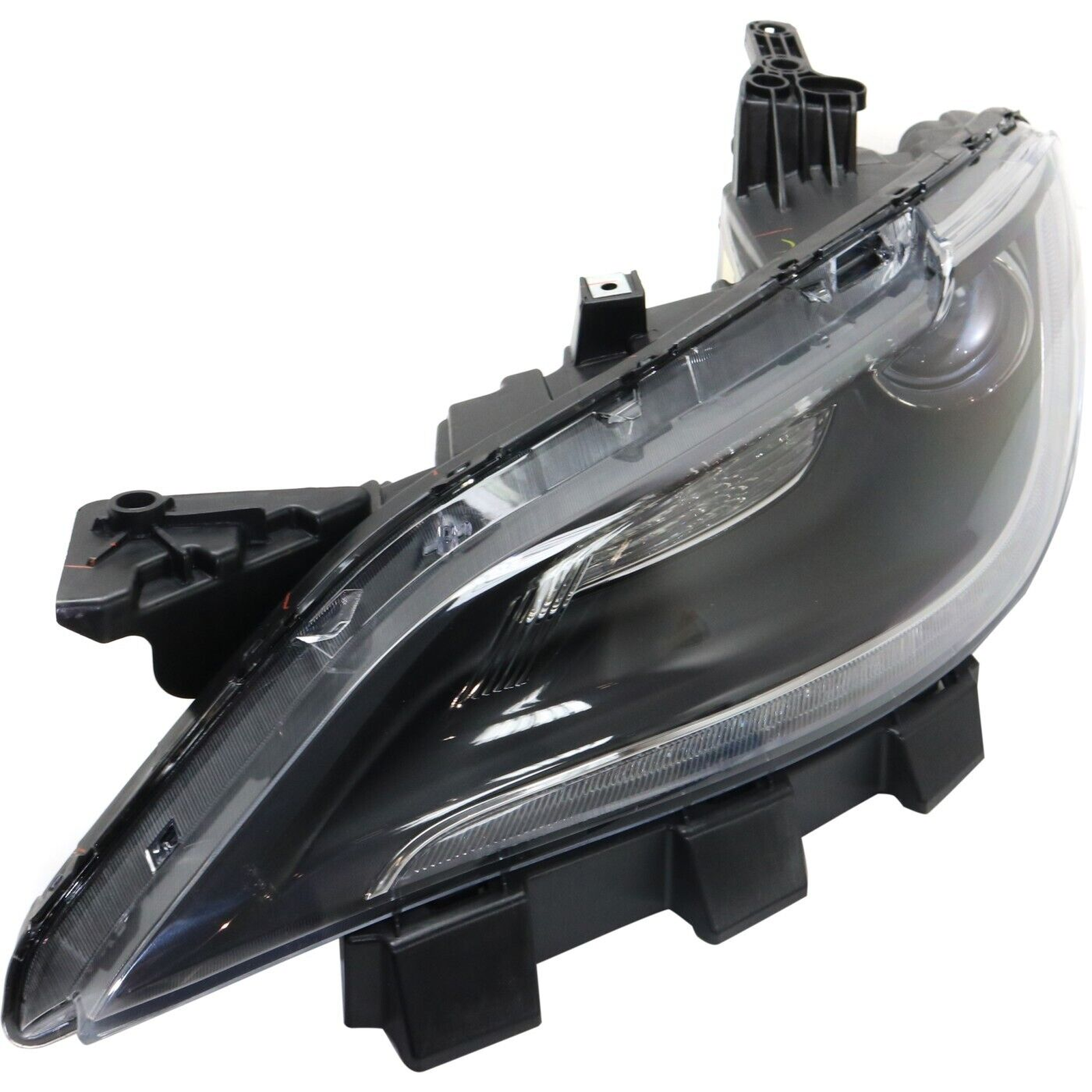 CH2502264 chrysler 200 2015 2016 left headlight hid with led drl chrome trim hq ch2502264 2