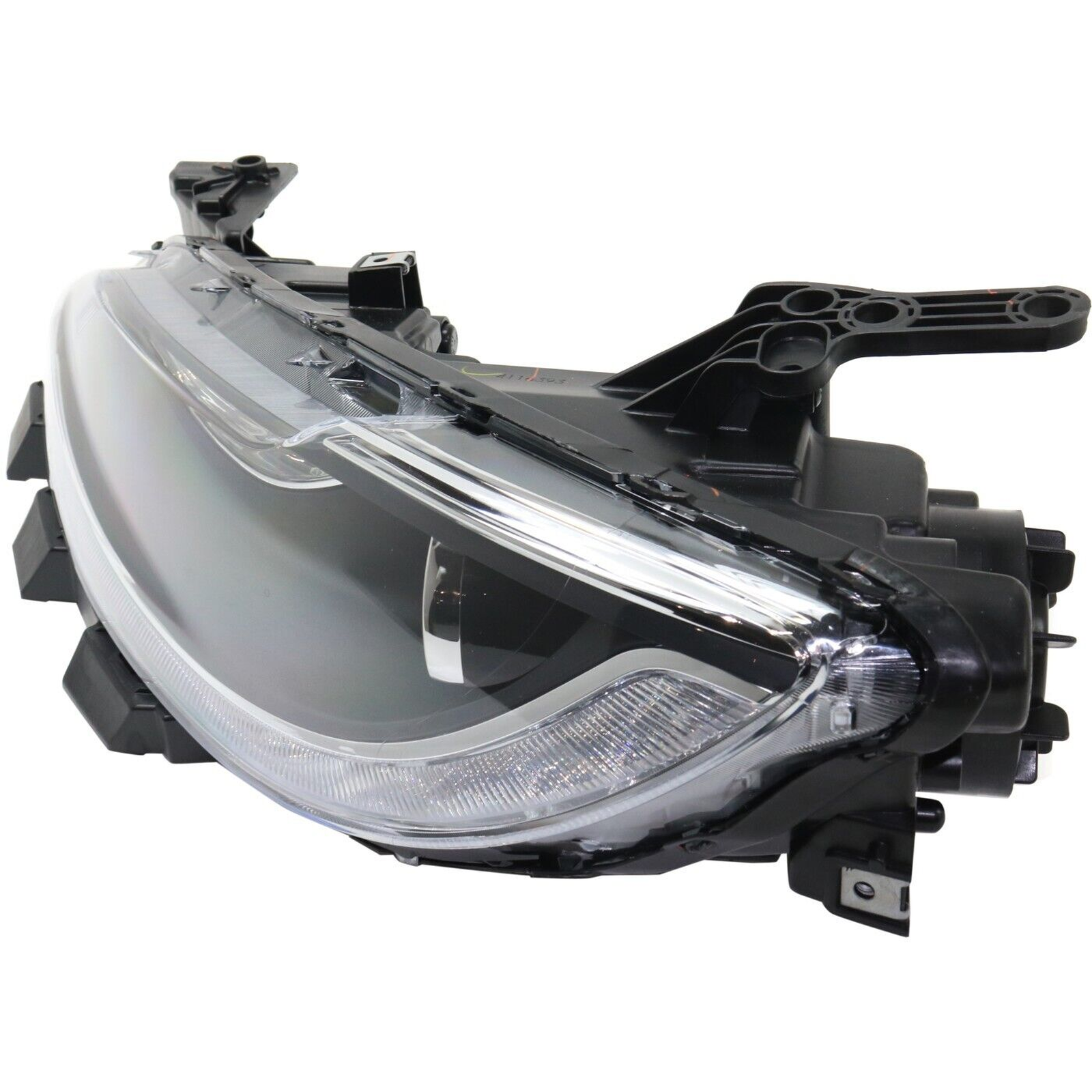 CH2502264 chrysler 200 2015 2016 left headlight hid with led drl chrome trim hq ch2502264 3