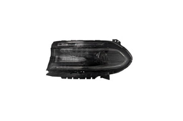 DODGE CHARGER 2015-2023 — HALOGEN HEADLIGHT LH; W/ LED DRL; CHARGER 2018-2021 CAPA