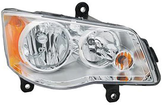 DODGE GRAND CARAVAN 2008-2020 — HEAD LAMP HALOGEN RH; TOWN COUNTRY 2008-2016 & GND CARAVAN 2011-2020