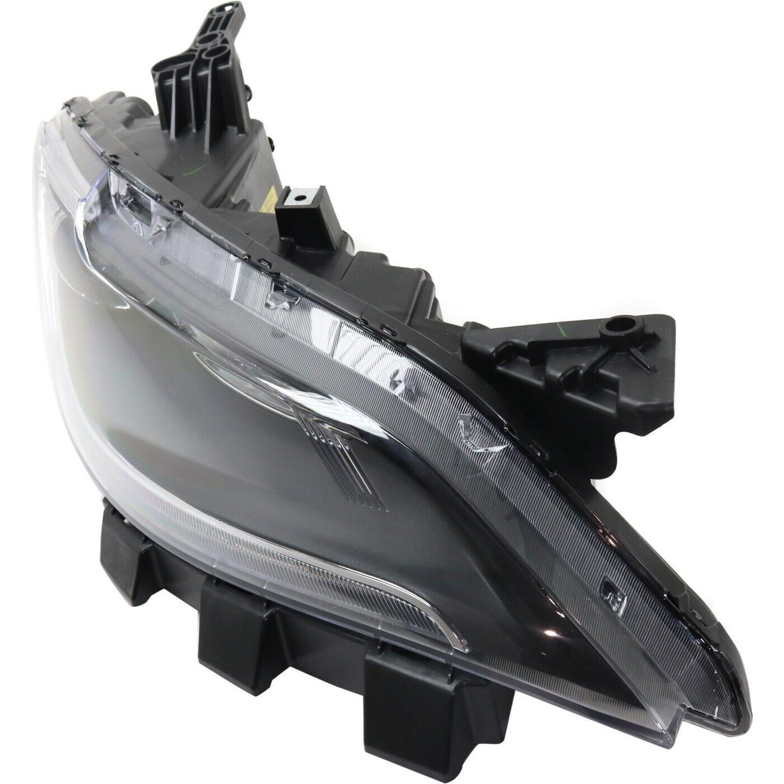 CH2503264 chrysler 200 2015 2016 right headlight hid with led drl chrome trim hq ch2503264 3