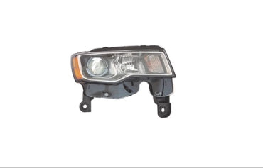 JEEP GRAND CHEROKEE 2011-2021 — HALOGEN HEAD LIGHT RH; CHROME BEZEL; 2017-2021/WK 2022