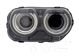 DODGE CHALLENGER 2011-2023 — HID HEADLIGHT RH; W/ AIR INTAKE; W/O LOGO; 2017-2023 (68378876AB)