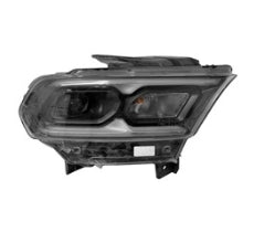 DODGE DURANGO 2011-2025 — LED HEADLIGHT RH; W/O LOGO; BLACK; FOR GT/GT PLUS/SXT/PURSUIT; 2021-2025 (OE 68433778AB)