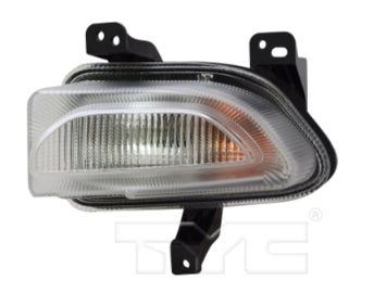 JEEP RENEGADE 2015-2023 — FRONT TURN SIGNAL/PARKING LIGHT LH; 2015-2018 CAPA