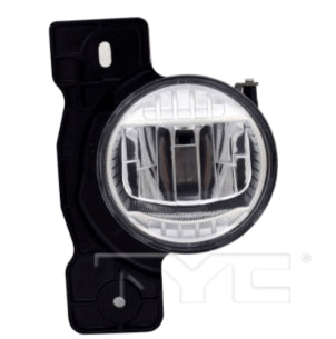 JEEP WRANGLER_JL 2018-2025 — LED FOG LIGHT LH; W/ STEEL BUMPER; WRANGLER/GLADIATOR 2021-2025