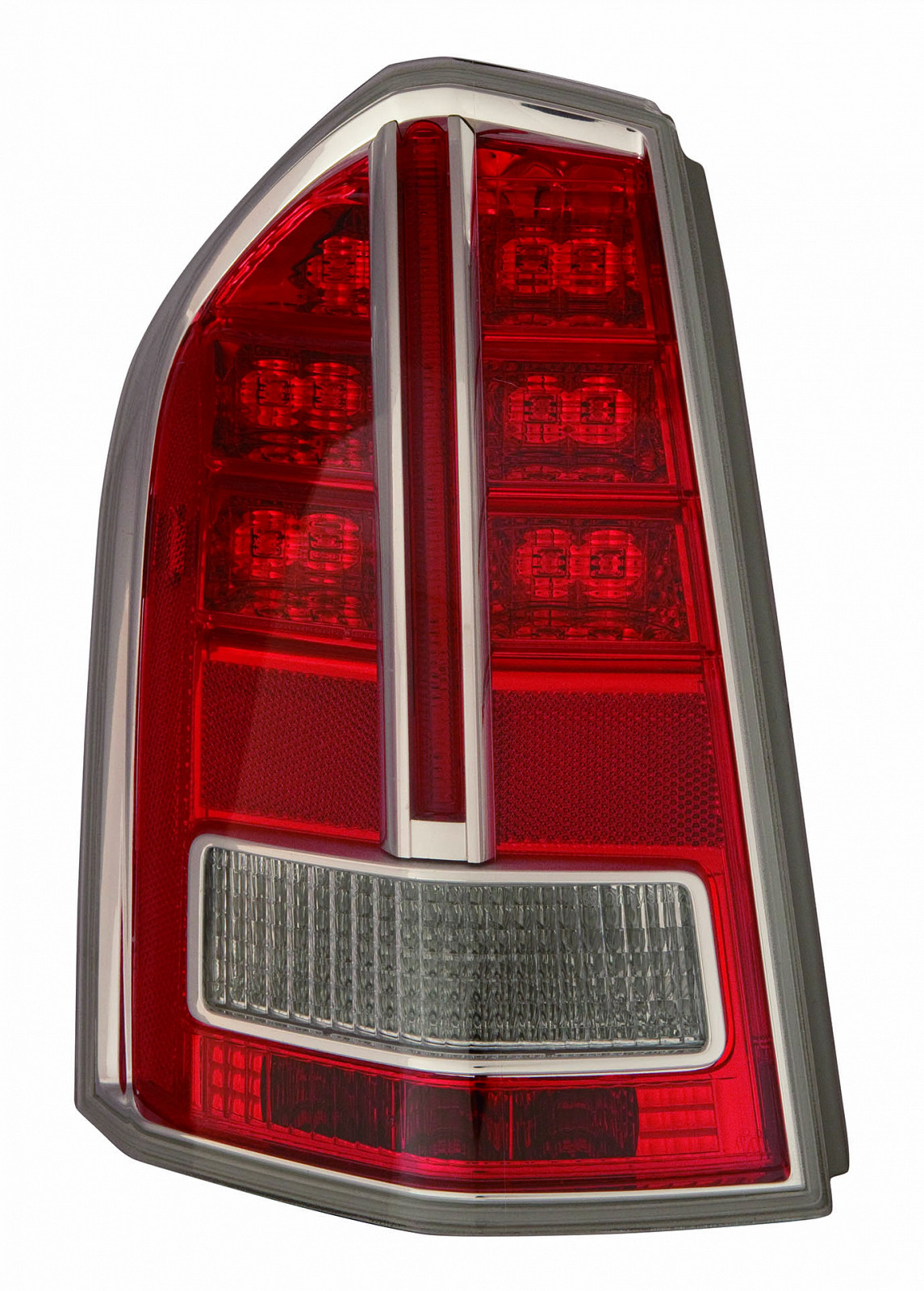 CH2800200 chrysler 300 2011 2013 left taillight with center chrome trim to 03 19 2012 hq c 1