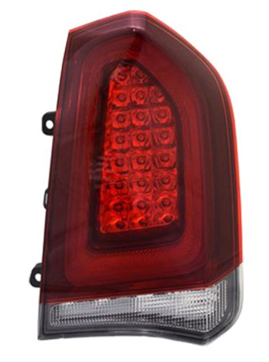 CHRYSLER 300 2011-2023 — TAIL LIGHT RH; BLACK TRIM; CHRYSLER 300 2015-2023 CAPA