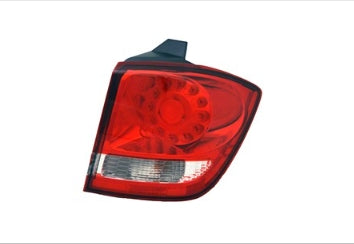 DODGE JOURNEY 2009-2020 — OUTER LED TAIL LIGHT RH; W/O BLACK TRIM; JOURNEY 2011-2020