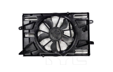 JEEP CHEROKEE 2019-2023 — DUAL RAD/CND FAN ASSEMBLY; 2.0L/2.4L/3.2L; 2019-2023 (OE 68437465AB)