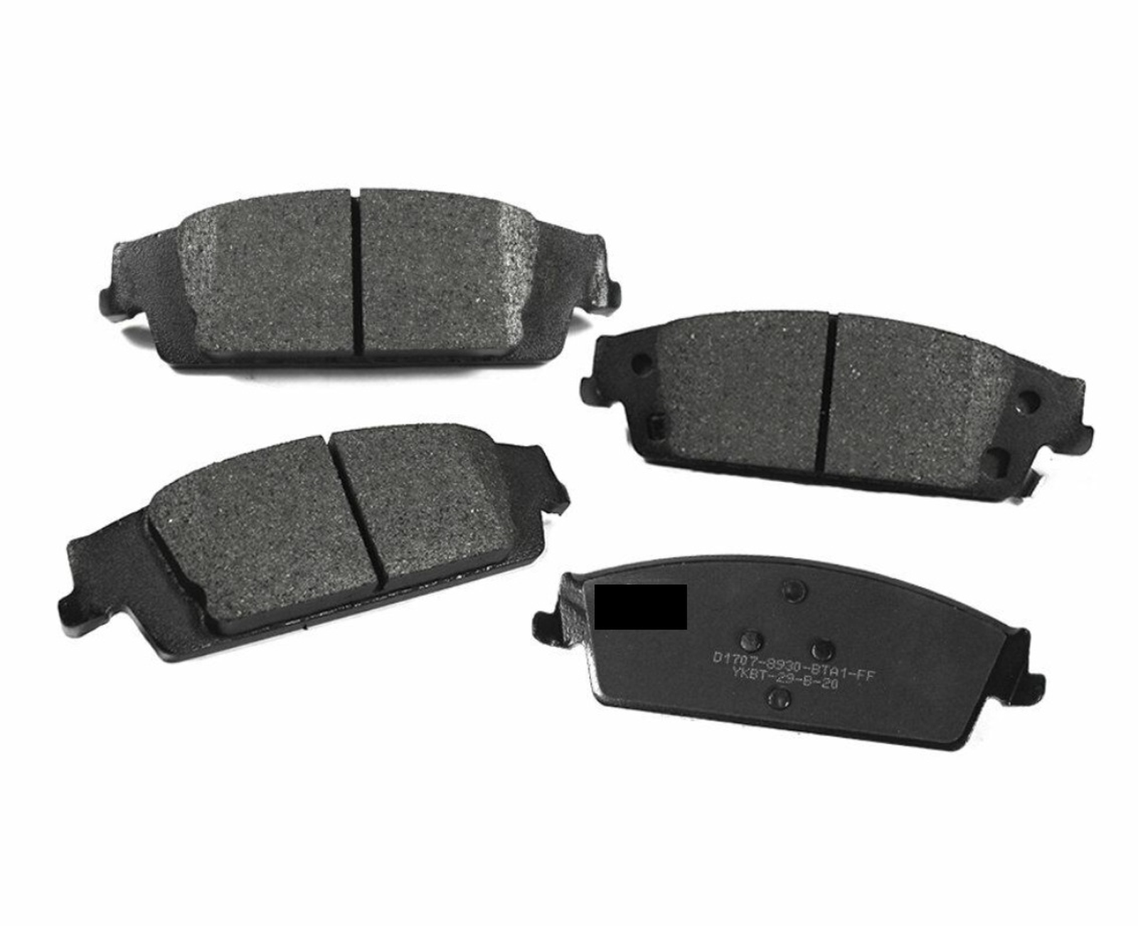 D1363 cadillac escalade 2008 2020 front brake pads ceramic d1363 2