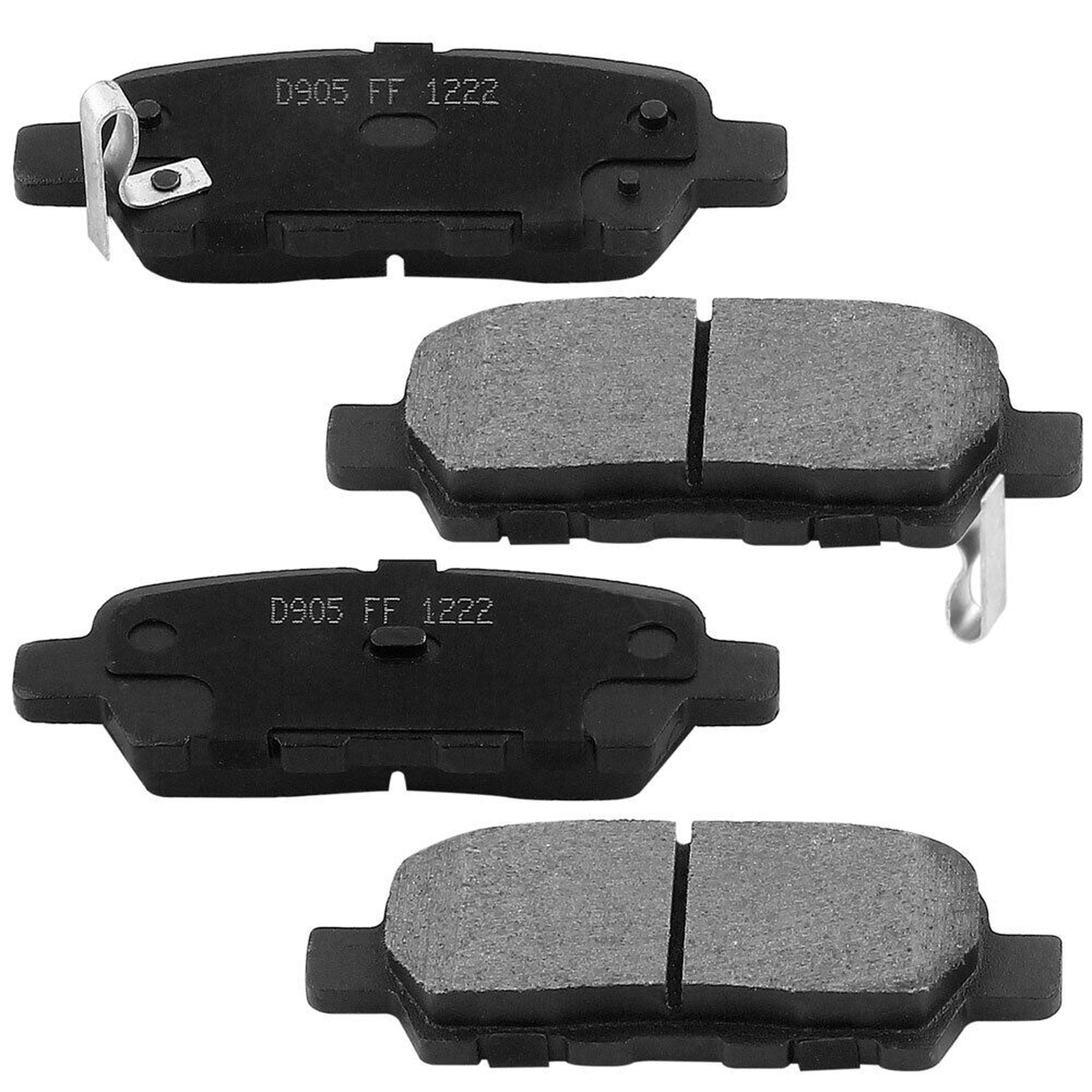 D1374 nissan juke 2014 2017 front brake pads ceramic d1374 2