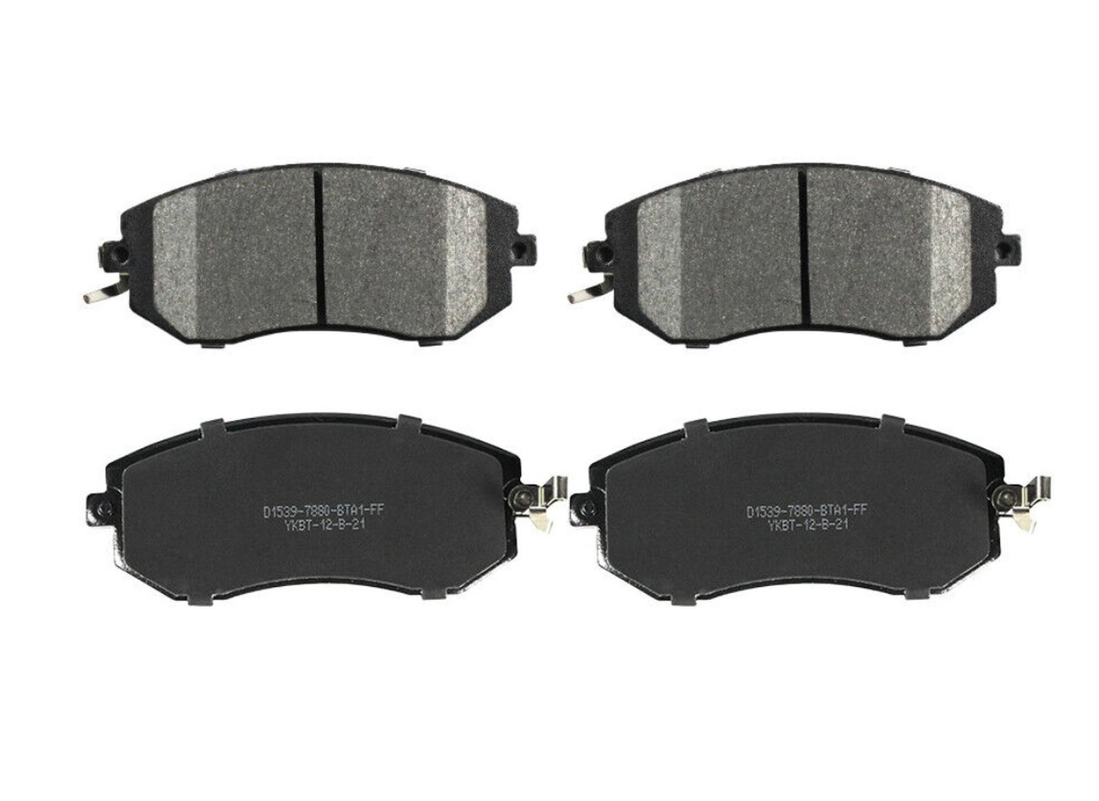 D1539 scion frs 2013 2016 front brake pads ceramic d1539 1