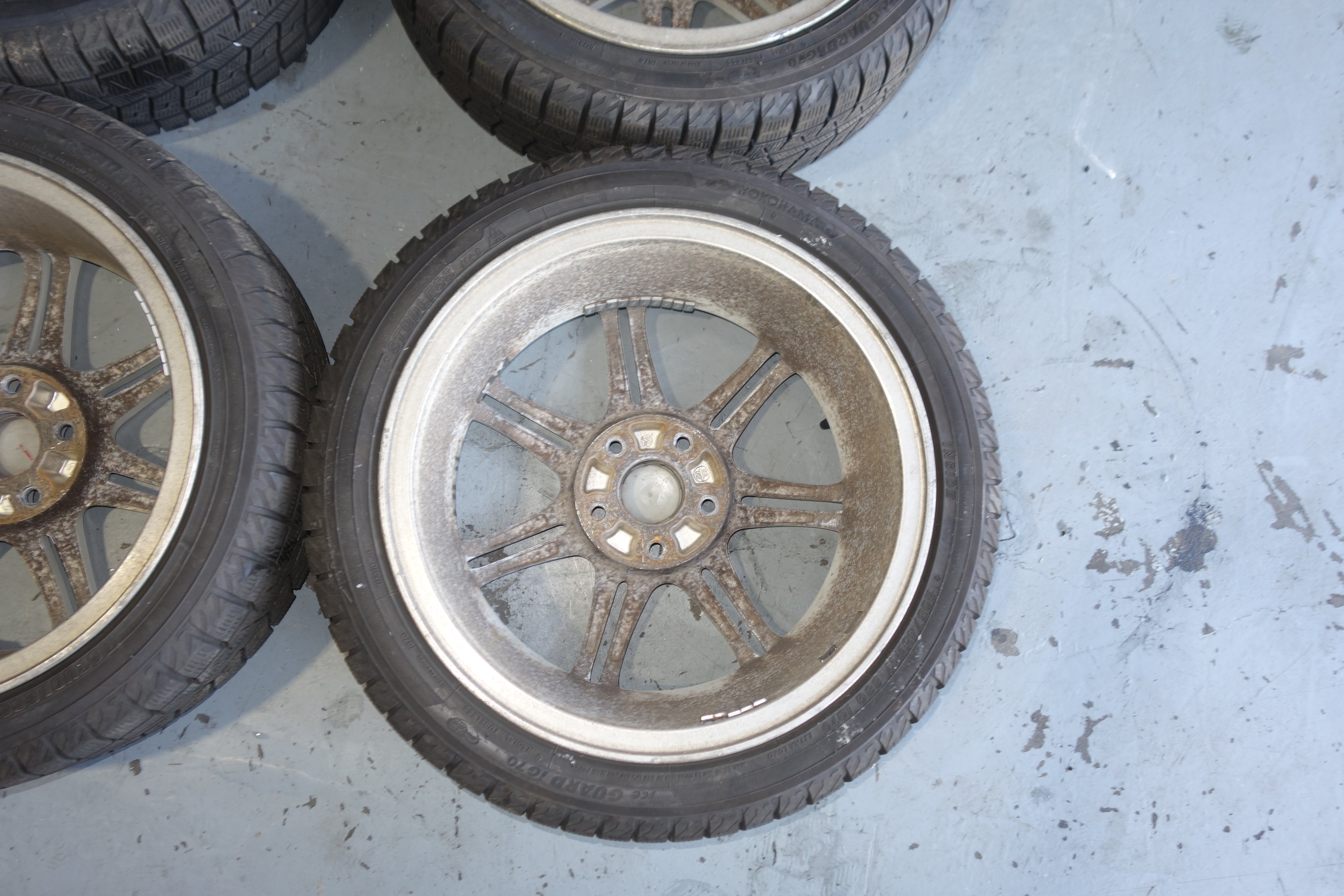 JDM Honda Civic Type R EP3 OEM Enkei Wheels Rims Championship White 5x114.3 17x7 +45