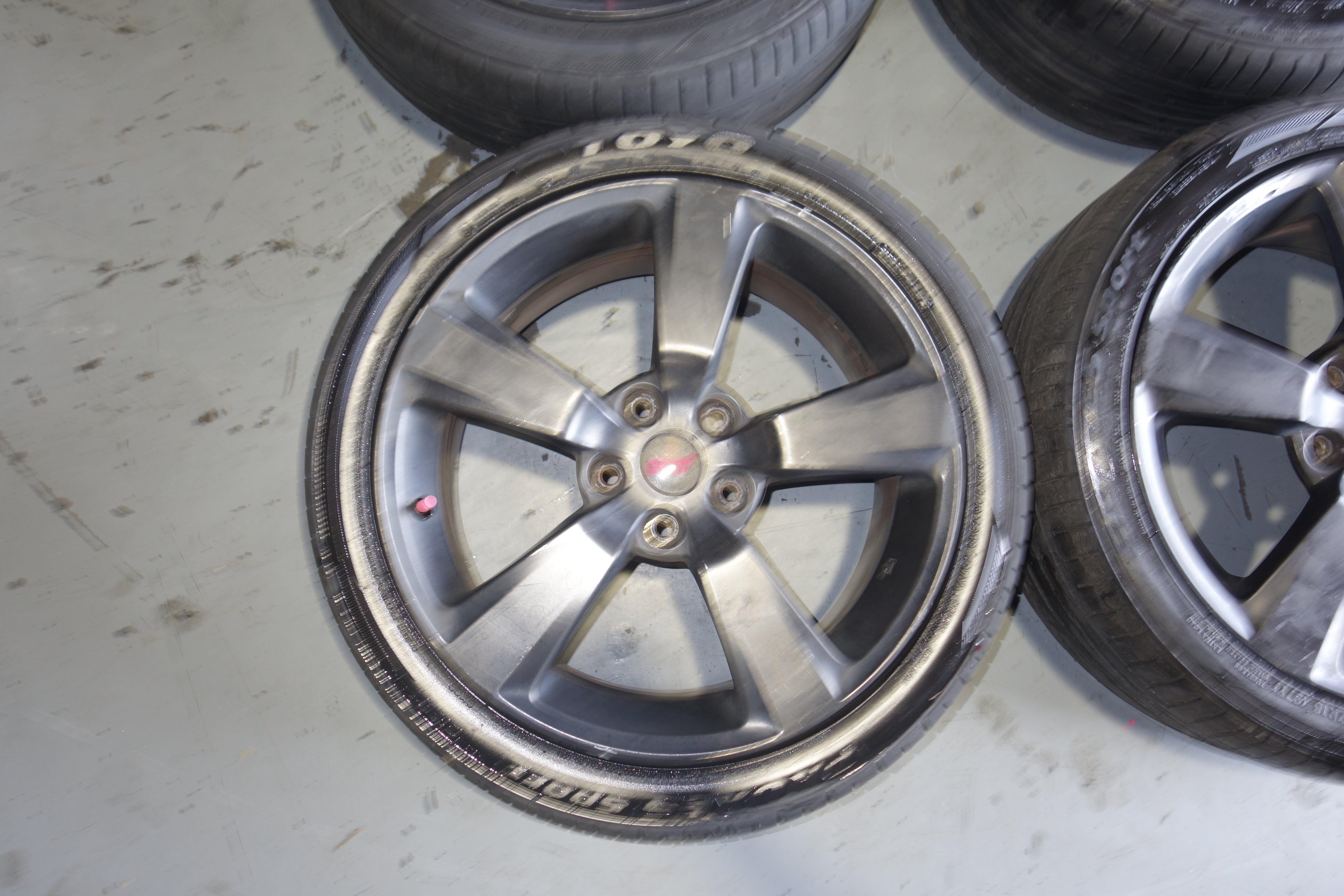 JDM Subaru WRX STI GRB OEM 5x114.3 18x8.5 +55 Lightweight Alloy Wheels with Tires 245/40R18 2008 Subaru Impreza WRX STI Wagon OEM Wheel 18x8.5 +55 Offset