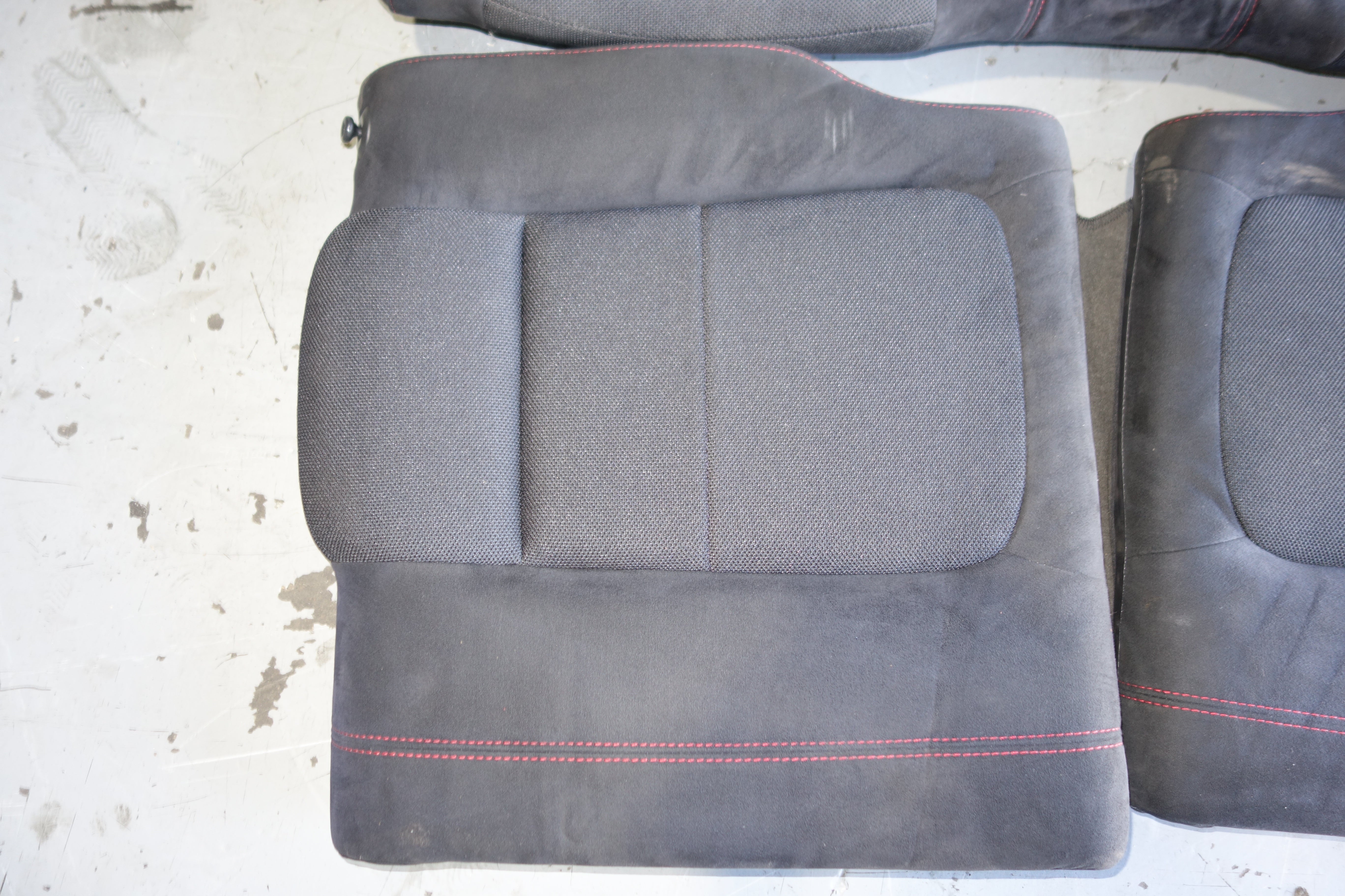 JDM Honda Integra Type R DC2 OEM Seat Set Front & Rear Black Suede 2-Door 1994–2001