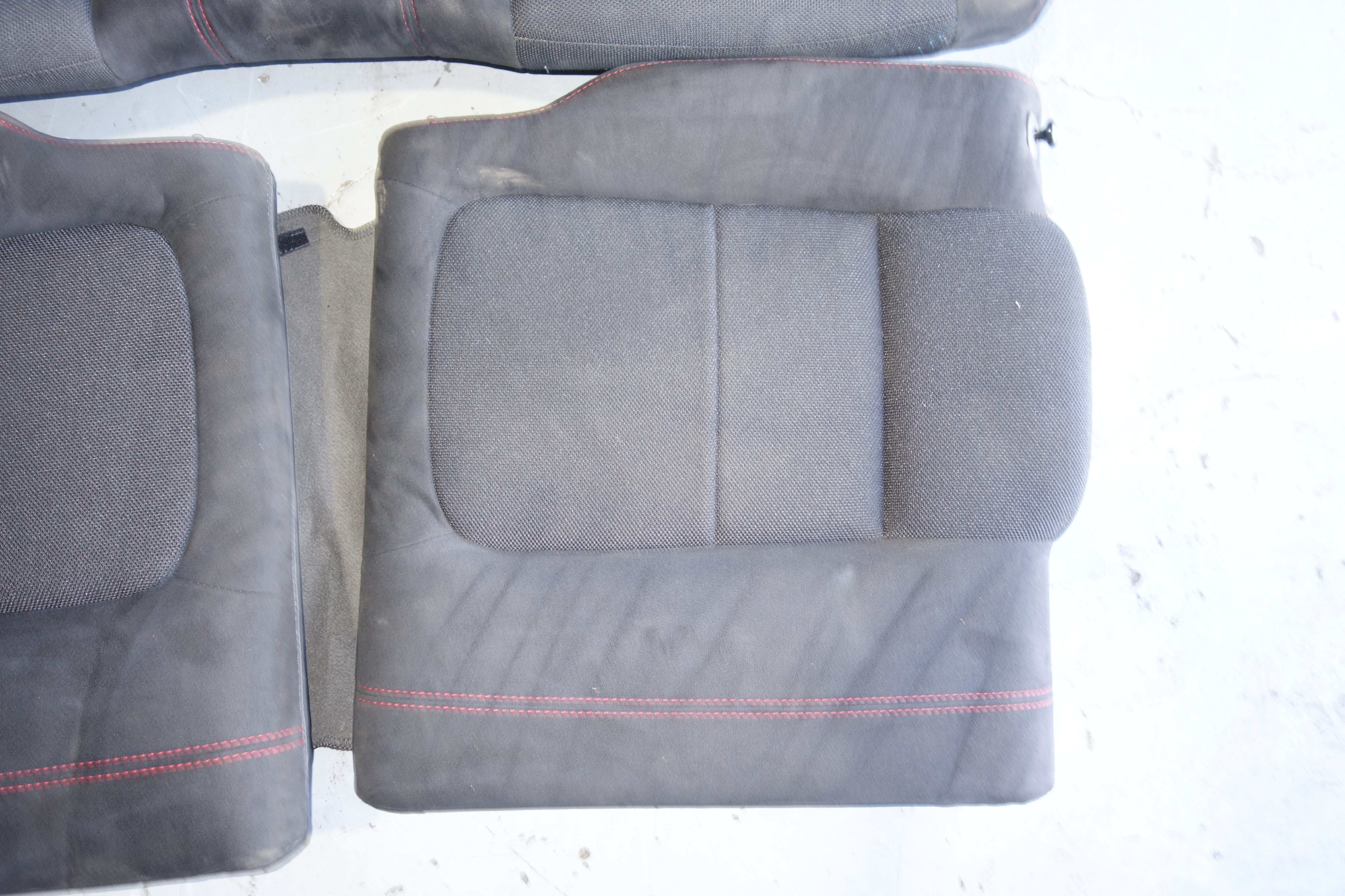 JDM Honda Integra Type R DC2 OEM Seat Set Front & Rear Black Suede 2-Door 1994–2001