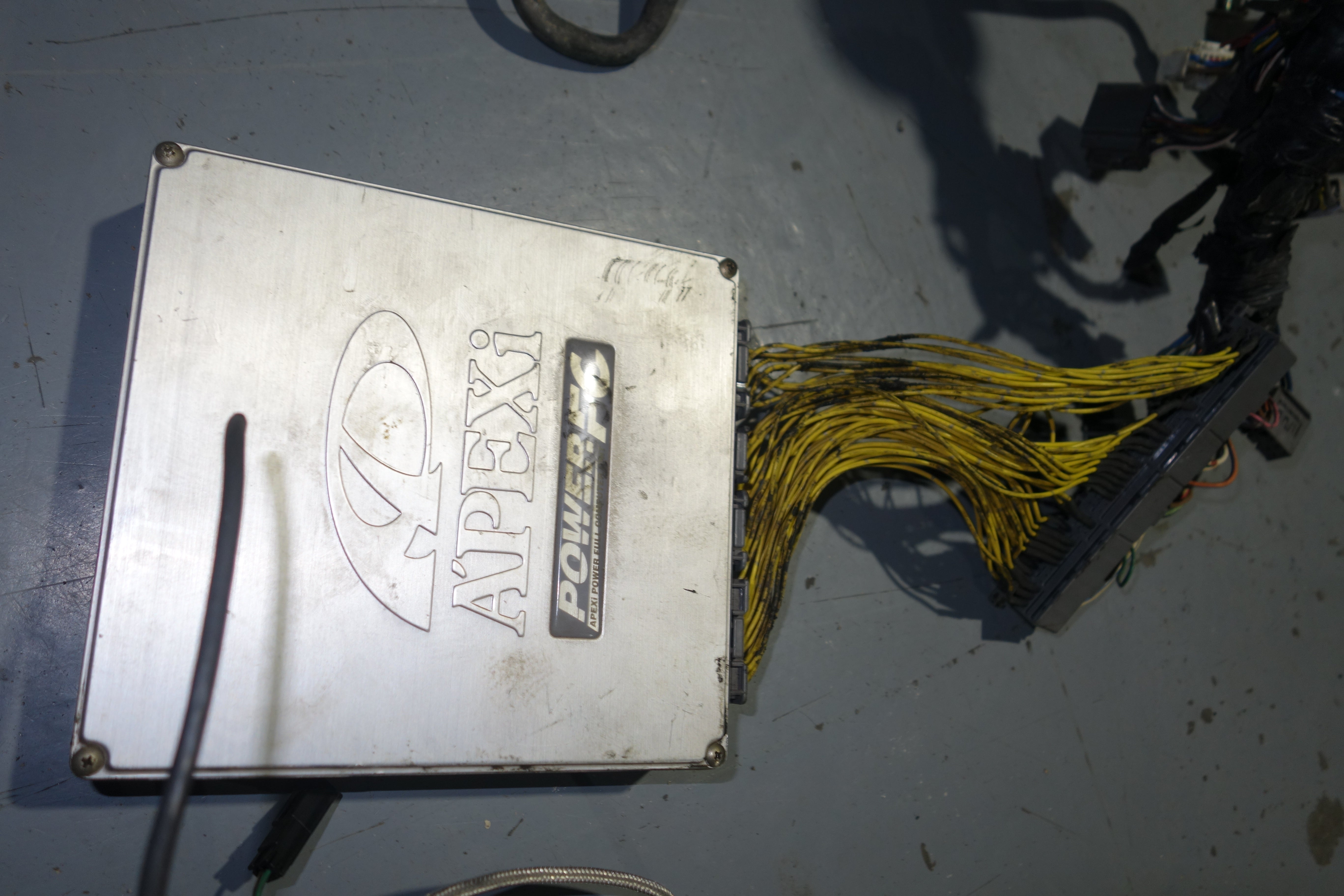 JDM Toyota Supra 1990-1993 1JZ-GTE Non-VVTi 2.5L Twin Turbo Engine & R154 5-Speed Manual Transmission Swap with Apexi Power FC ECU, Wiring Harness & Greddy Electronics
