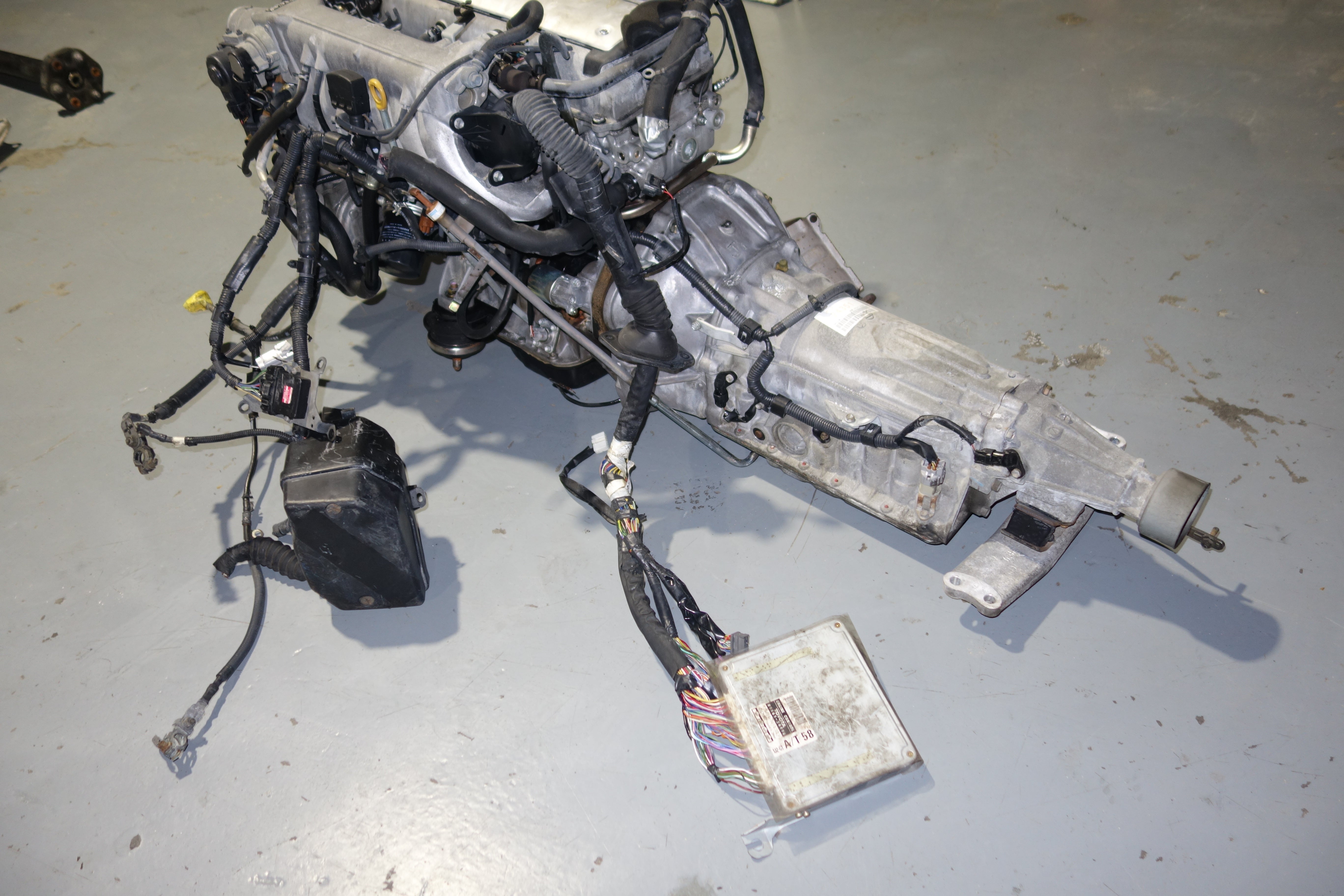 JDM Toyota 1JZ-GTE VVTi 2.5L Turbo Engine & Automatic Transmission – Front Sump | Supra, Soarer & Chaser