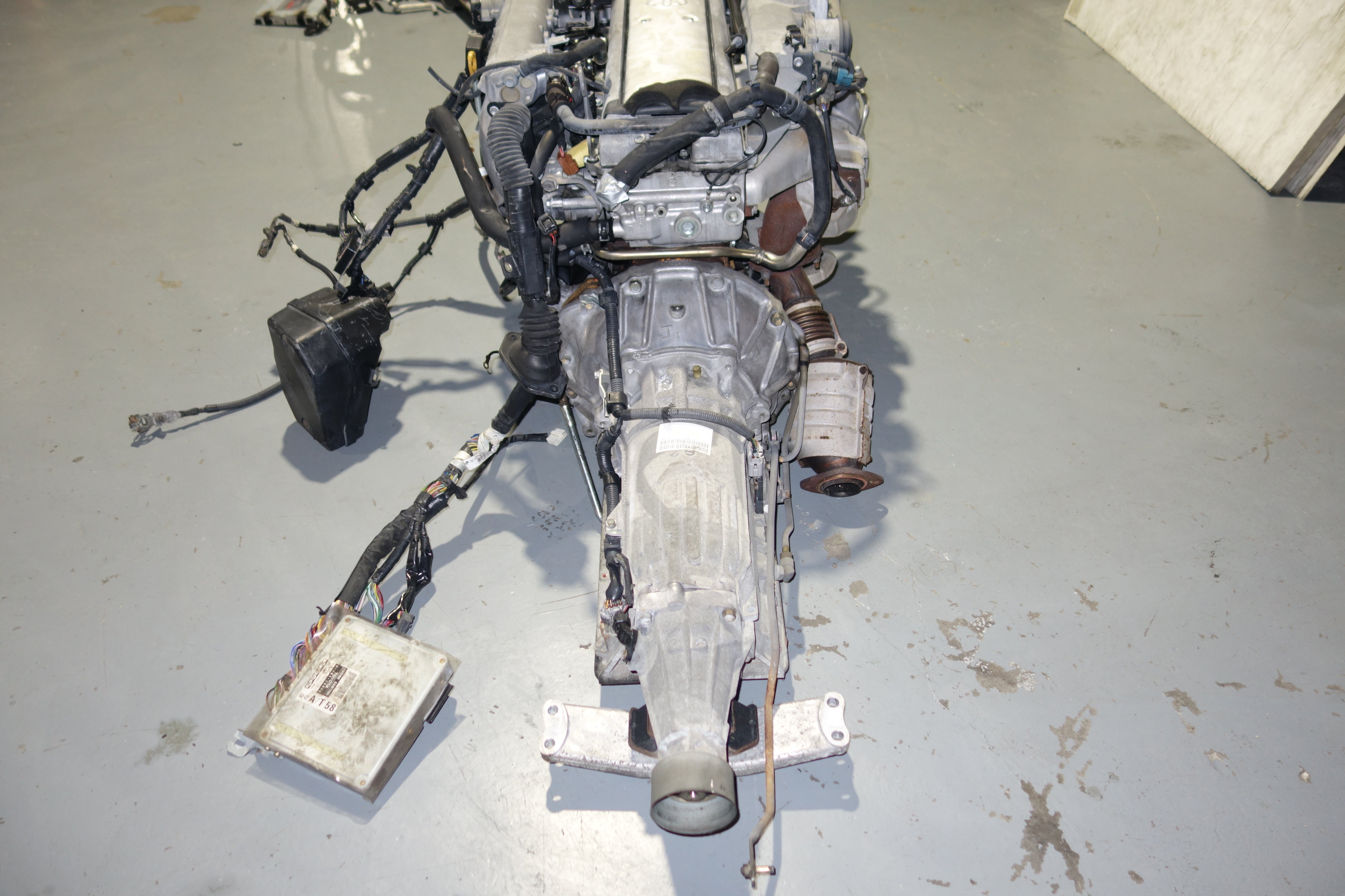 JDM Toyota 1JZ-GTE VVTi 2.5L Turbo Engine & Automatic Transmission – Front Sump | Supra, Soarer & Chaser