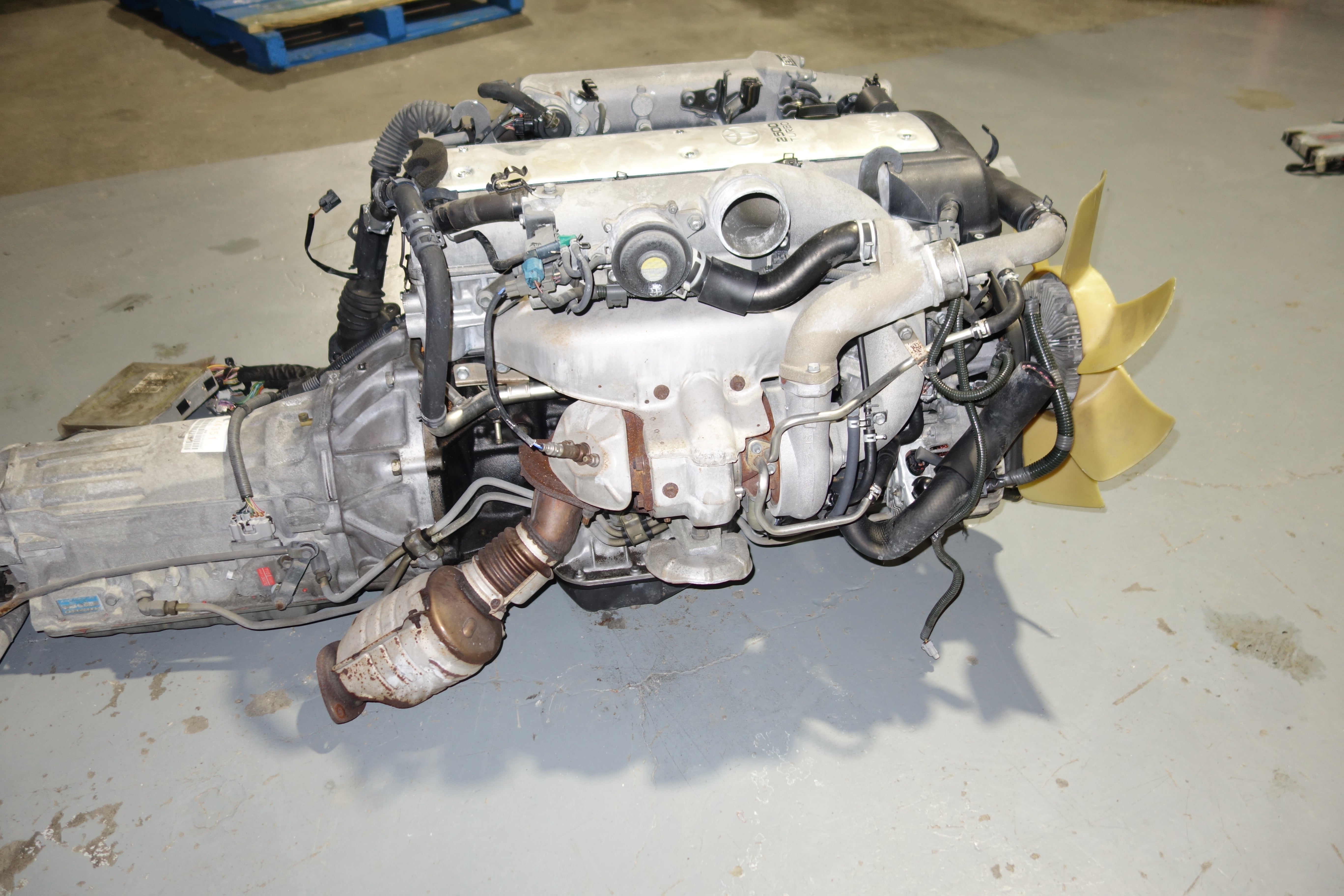 JDM Toyota 1JZ-GTE VVTi 2.5L Turbo Engine & Automatic Transmission – Front Sump | Supra, Soarer & Chaser