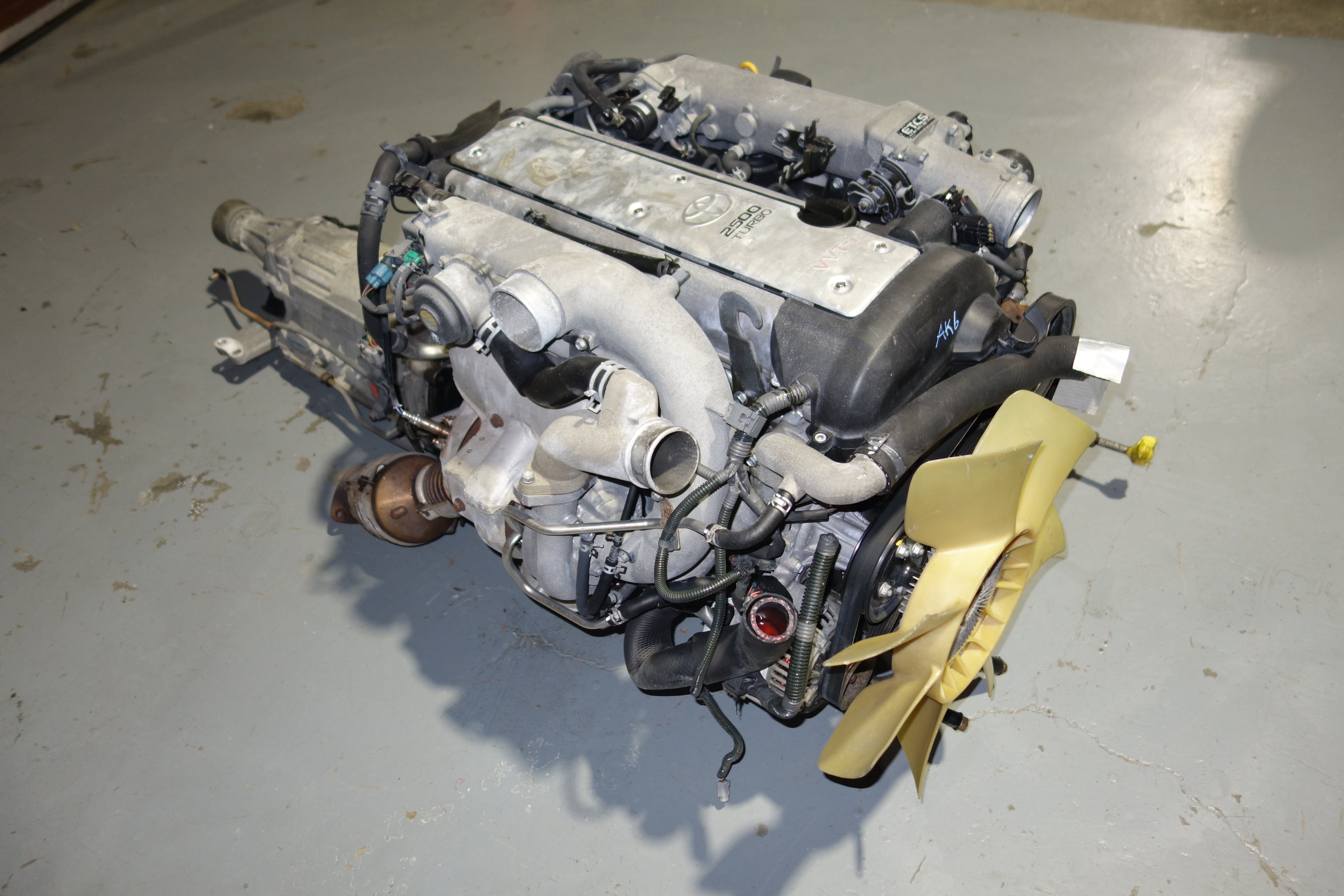 JDM Toyota 1JZ-GTE VVTi 2.5L Turbo Engine & Automatic Transmission – Front Sump | Supra, Soarer & Chaser