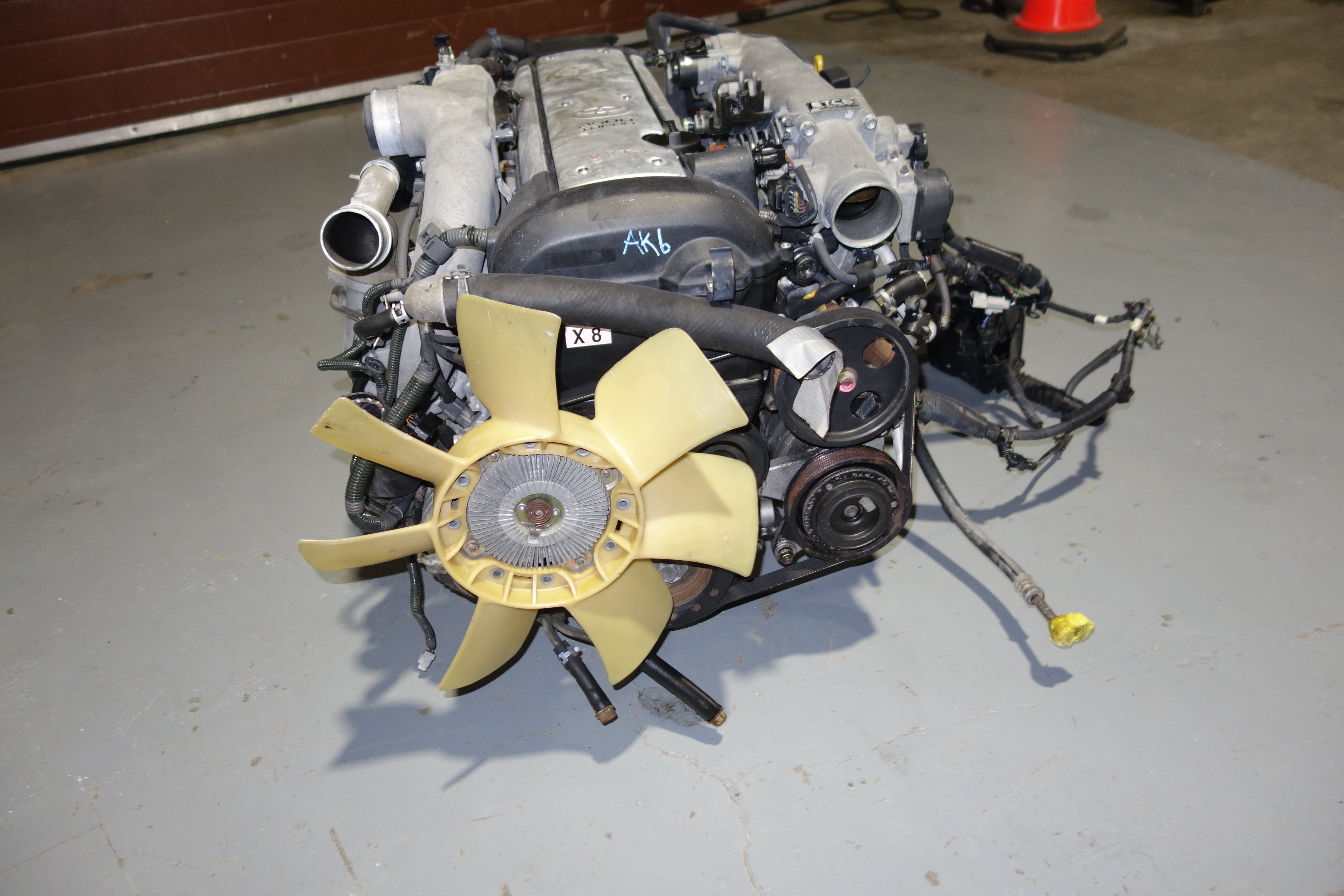 JDM Toyota 1JZ-GTE VVTi 2.5L Turbo Engine & Automatic Transmission – Front Sump | Supra, Soarer & Chaser