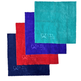 Edgeless 420 GSM Microfiber Towels  (4-colors-12-pcs)