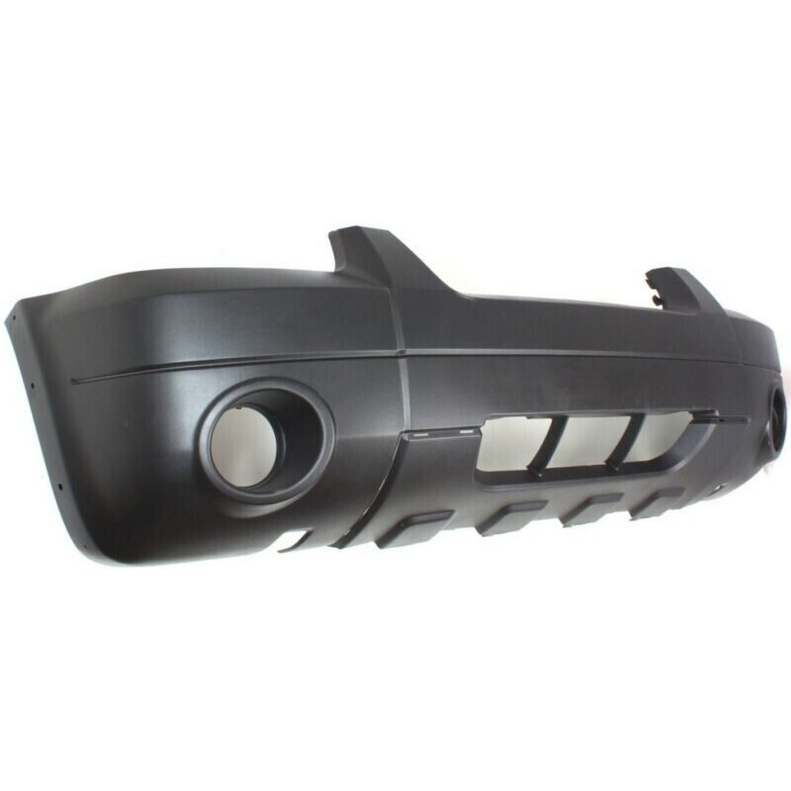 FO1000570 ford escape 2005 2007 bumper front matte black with fog flare skid plate xlt spo 3