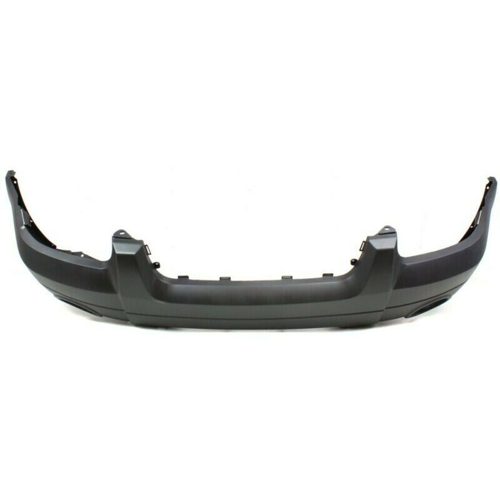 FO1000570 ford escape 2005 2007 bumper front matte black with fog flare skid plate xlt spo 4