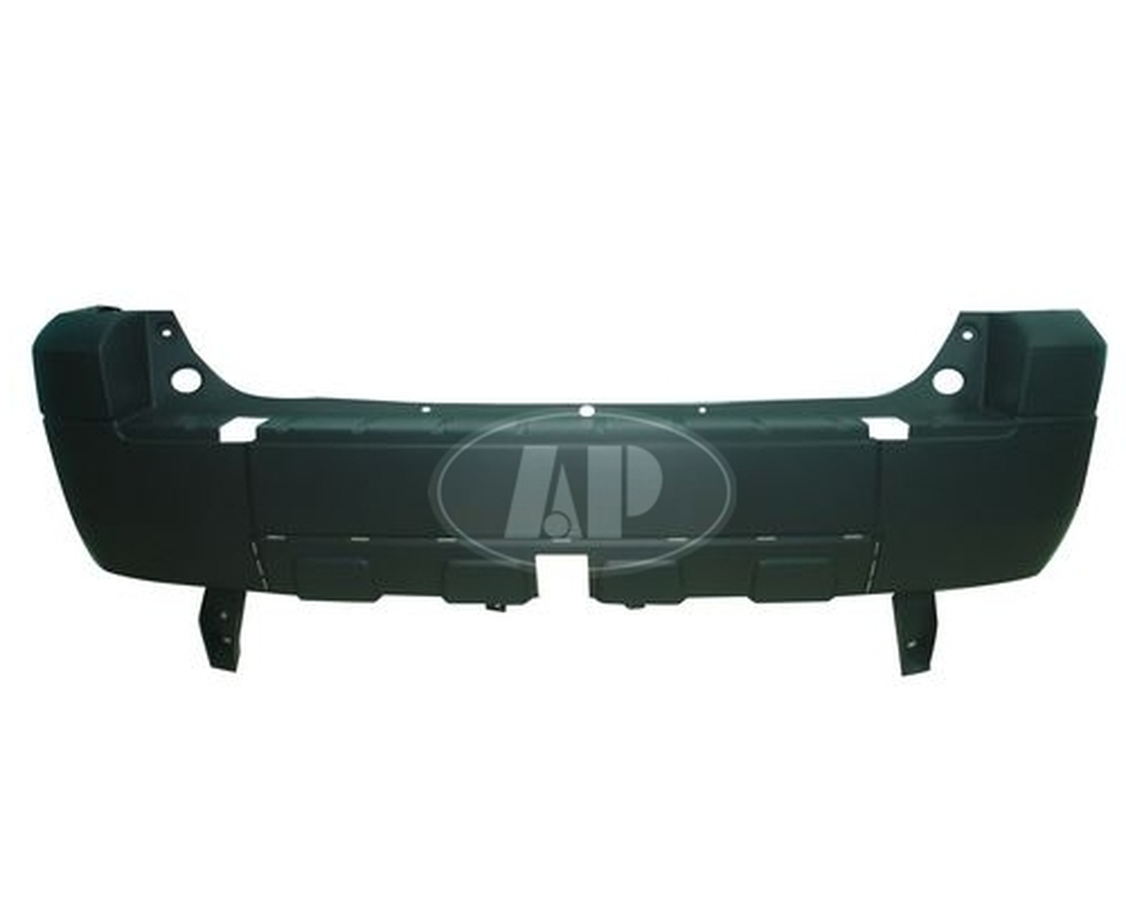 FO1100381 ford escape 2005 2006 bumper rear textured with flare with skid plate ltd xlt fo 1