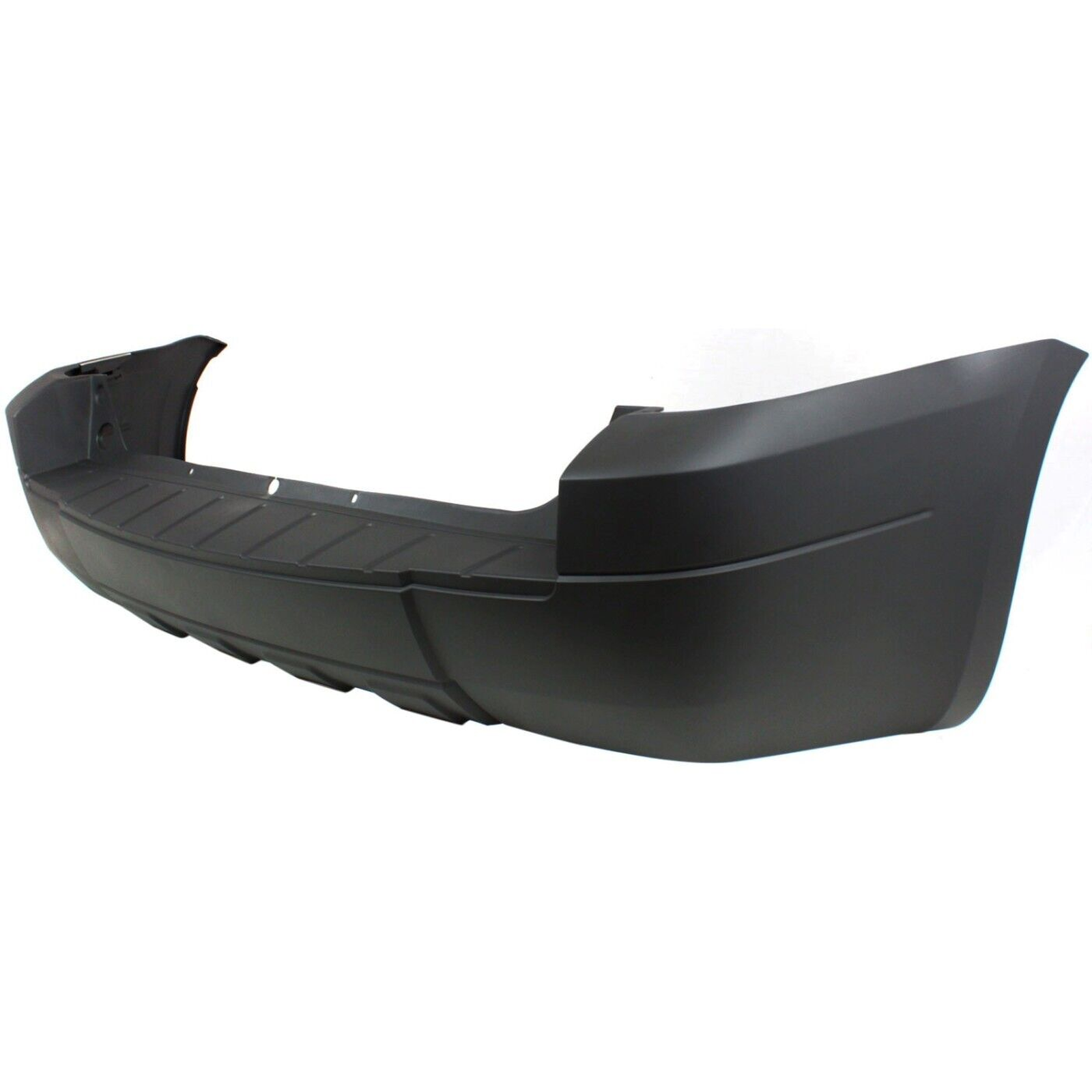 FO1100382 ford escape 2005 2007 bumper rear textured gray without tow without skid plate w 2