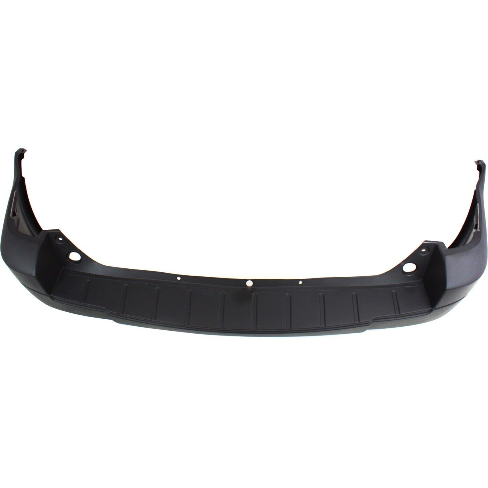 FO1100382 ford escape 2005 2007 bumper rear textured gray without tow without skid plate w 5