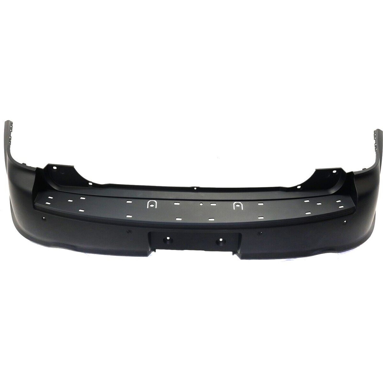 FO1100656 ford flex 2010 2019 bumper rear primed with sensor turbo model with 2 exhausts t 2