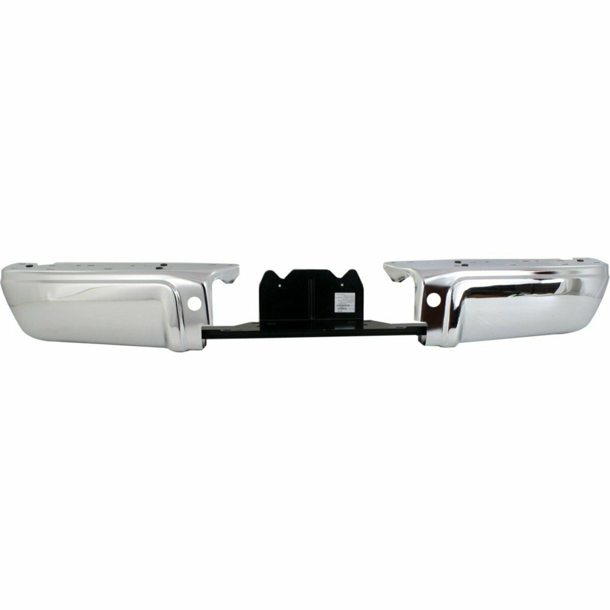 FORD PICKUP S-DUTY 2008-2016 — REAR FACE BAR; CHROME ENDS; W/O SENSOR HOLES; F450/ F550/SUPERDUTY 2008-2016