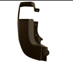 FORD TRANSIT VAN 2020-2025 — REAR BUMPER END CAP LH; TEXTURED BLACK; W/O BLIND SPOT BRACKET; 2020-2025