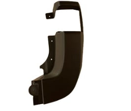 FORD TRANSIT VAN 2020-2025 — REAR BUMPER END CAP RH; TEXTURED BLACK; W/O BLIND SPOT BRACKET; 2020-2025