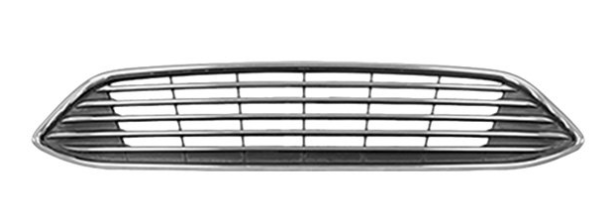 FORD FOCUS 2012-2018 — FRONT GRILLE; BLACK/CHROME; 5-CHROME BARS; FOR TITANIUM; FOCUS 2015-2018