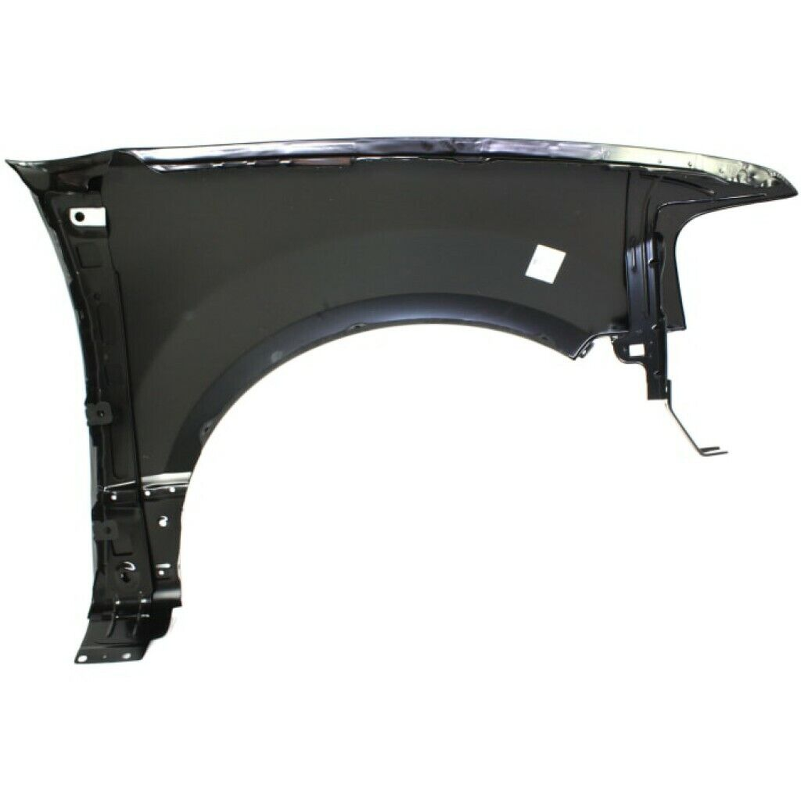 FO1240255 lincoln navigator 2007 2017 front left fender without wheel opg moulding hole fo 3
