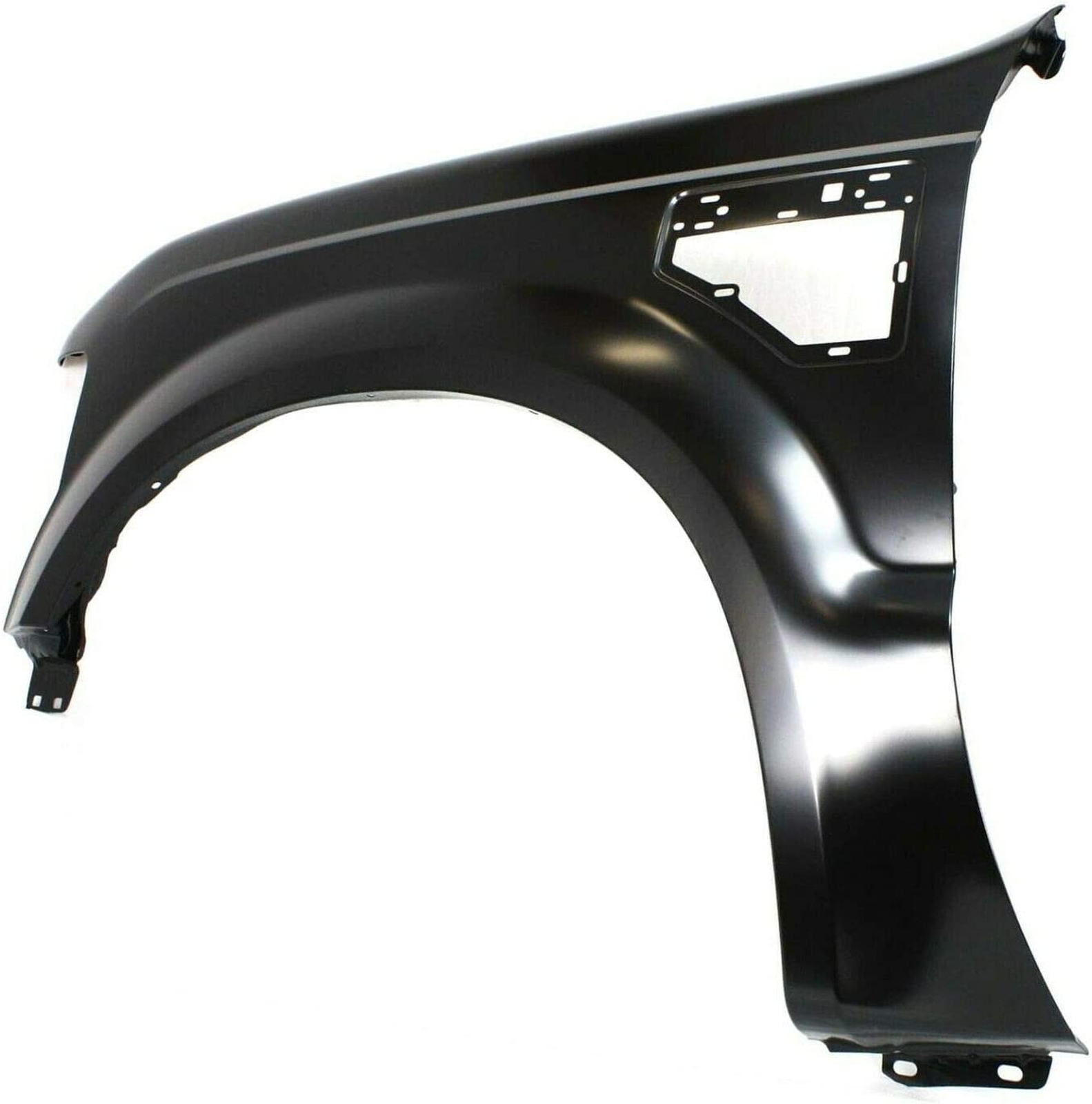 FO1240259 front left fender without wheel moulding hole fo1240259 2