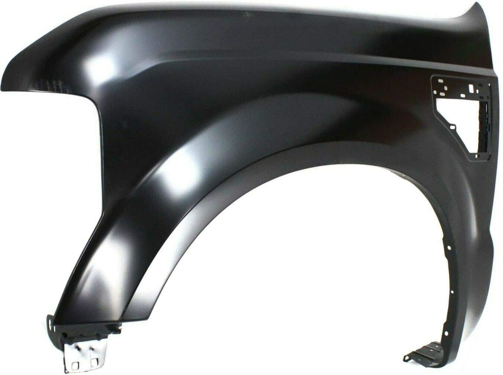 FO1240259 front left fender without wheel moulding hole fo1240259 3