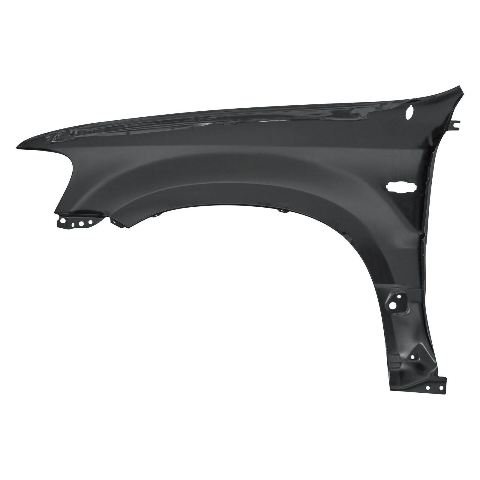 FO1241253C front right fender with wheel opg mldg hole capa fo1241253c 3
