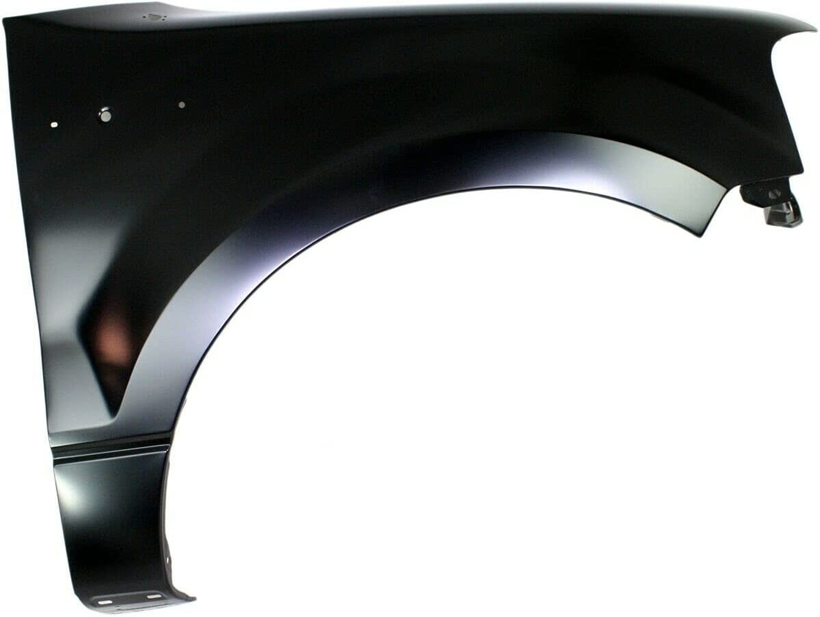 FO1241270C front right fender without flare with antenna hole capa fo1241270c 5