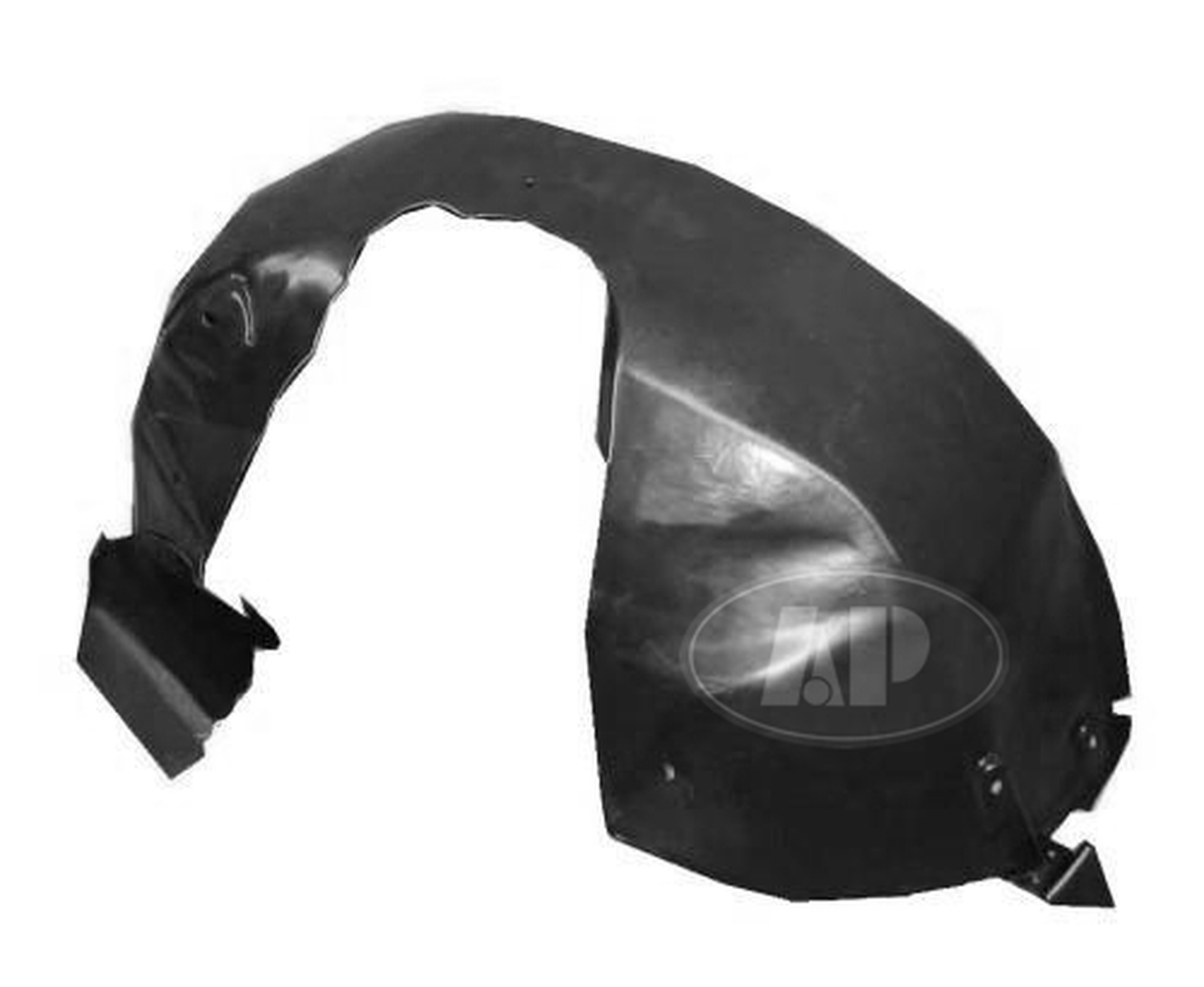 FO1251132 ford freestyle 2005 2007 front right fender liner fo1251132 1