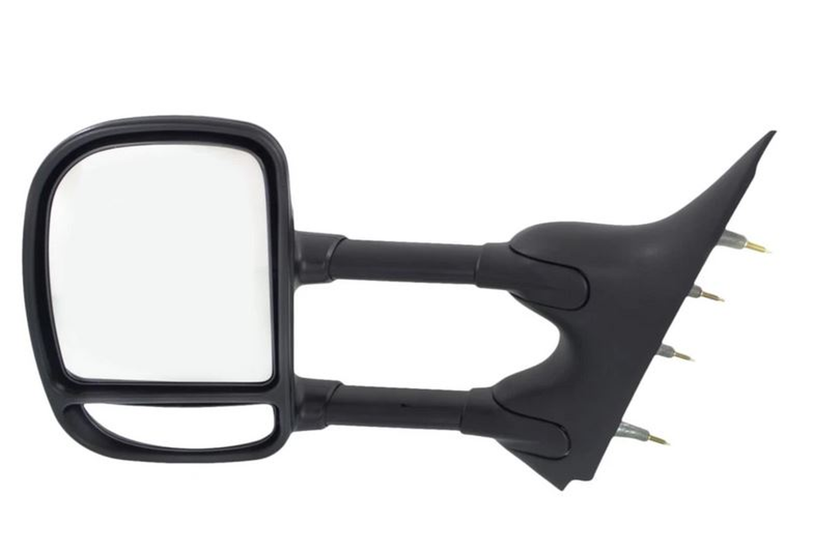 FO1320238 ford econoline 2003 2014 left side mirror 2021 2025 manual textured black telesc 2