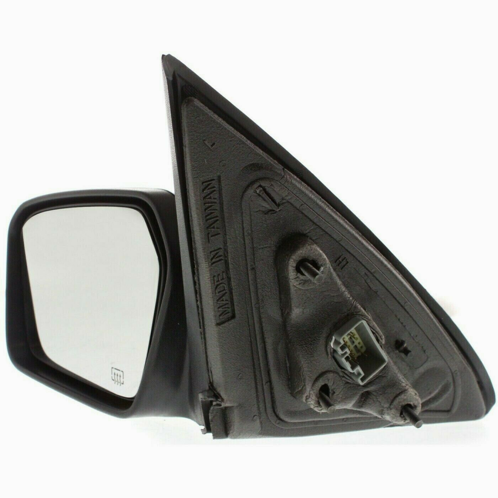 FO1320322 lincoln mkz 2007 2010 left side mirror power htd chrome with puddle lamp without 3